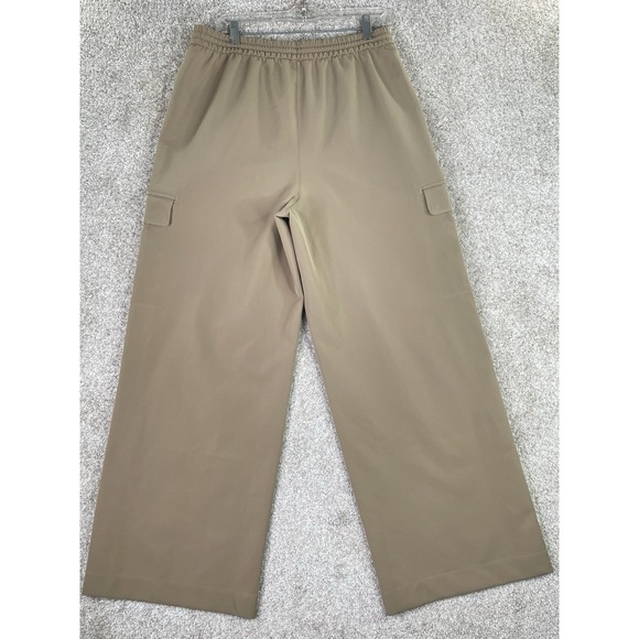 ATHLETA Venice Cargo Wide Leg Pant Medium Beige High Rise Pull On - Picture 3 of 8